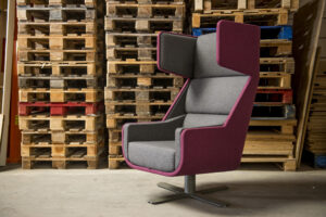 Buzzi Space kantoormeubelen Den Haag BuzziMe lounge chair Heering Office