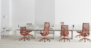 Herman Miller kantoormeubelen Den Haag cosm chairs bureaustoel Heering Office