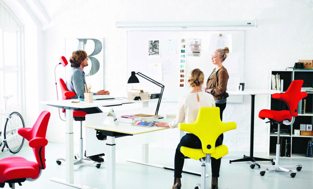 HÅG Capisco kantoormeubelen werkplek ergonomie Den Haag Heering Office