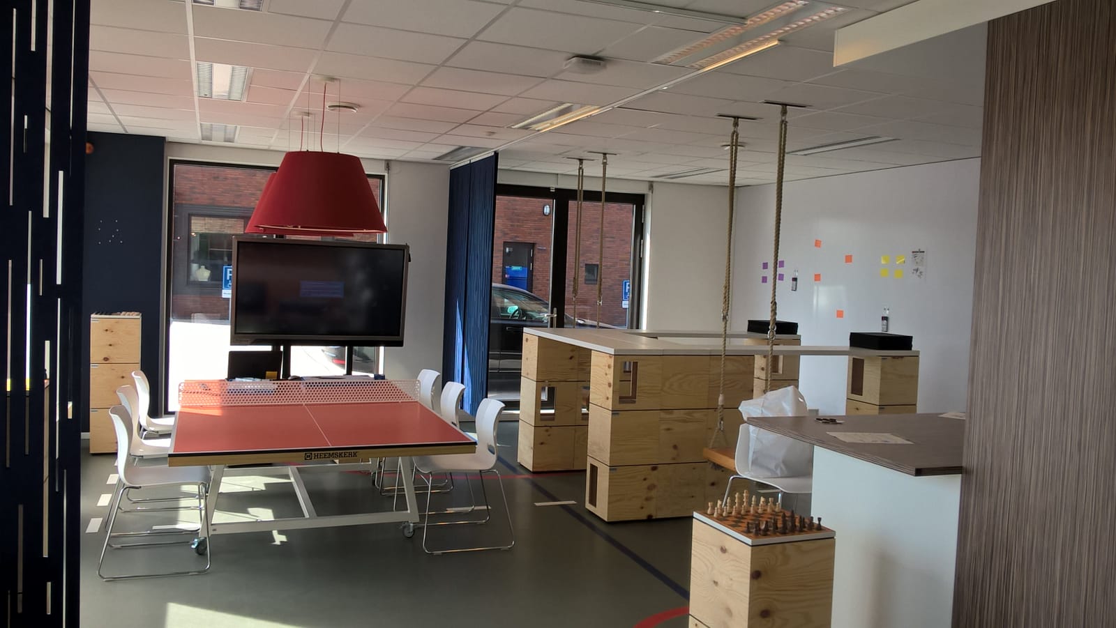 onderwijsinstelling inspiratie en brainstormruimte Heering Office Den Haag