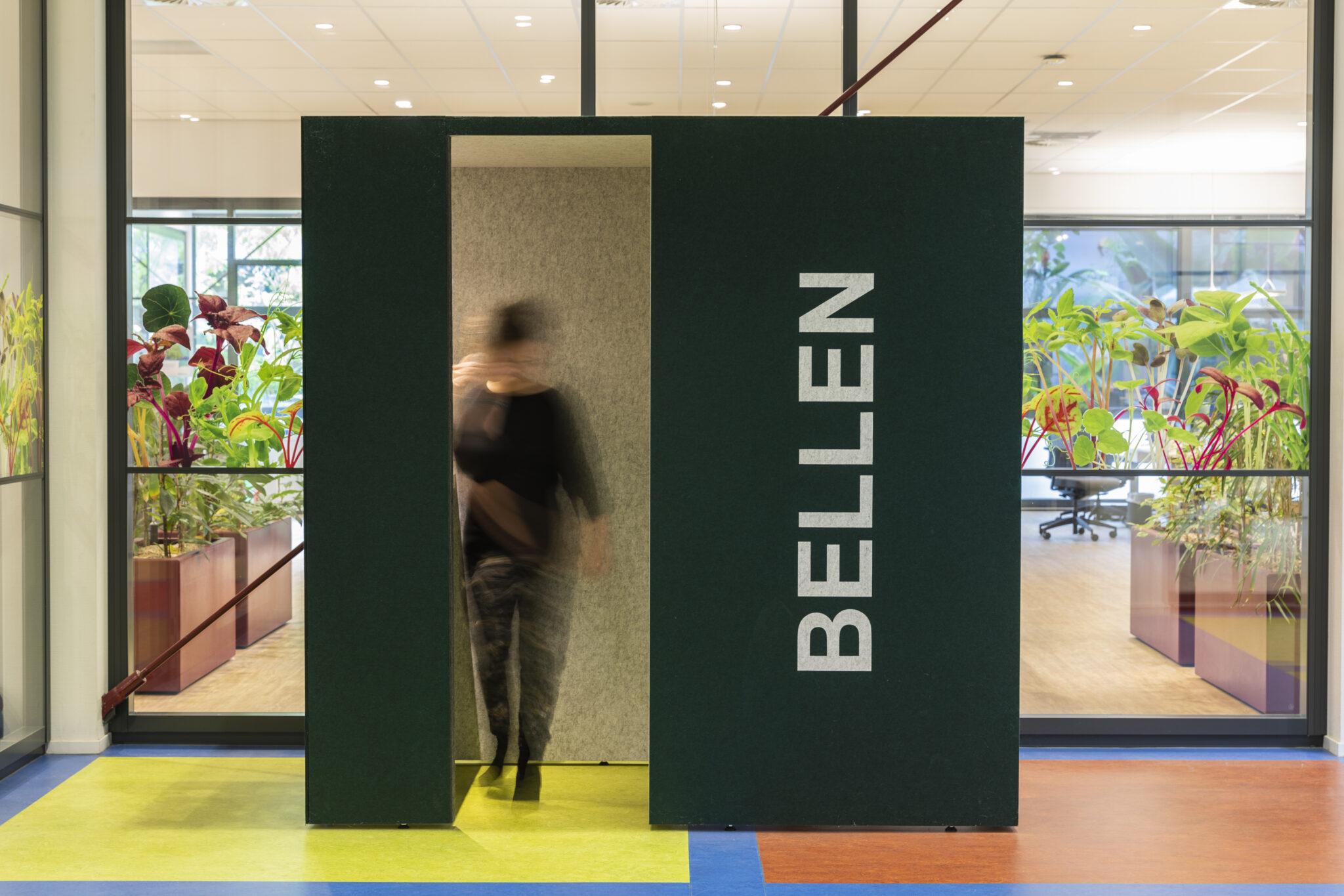 Belcel bij Project Koppert Cress Heering Office Den Haag