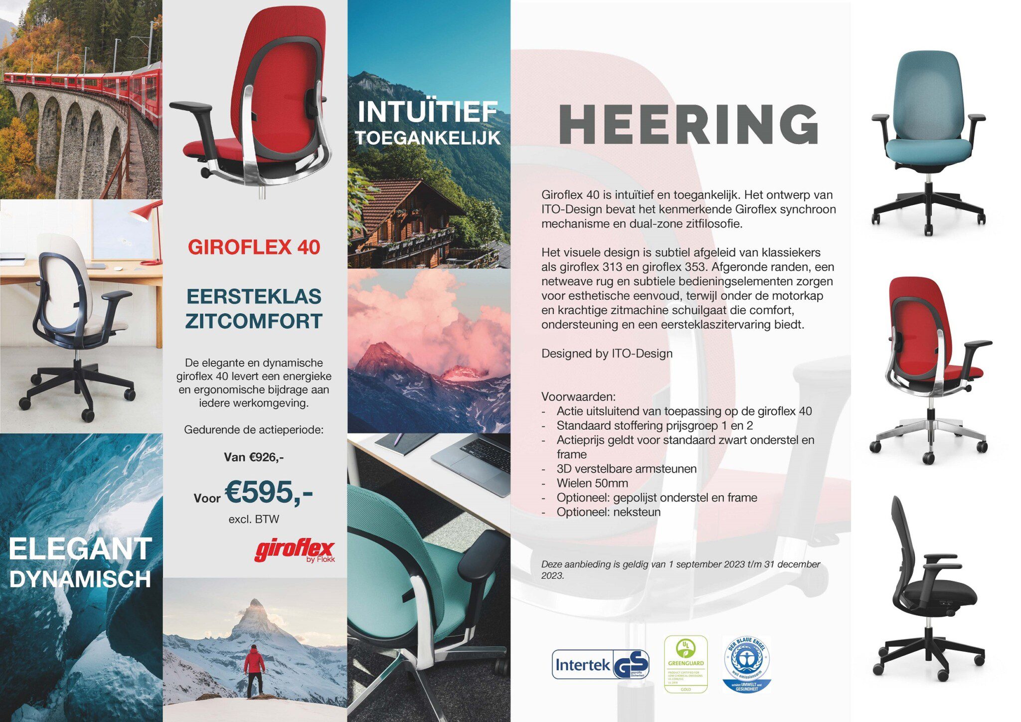 Giroflex 40 najaarsactie bij Heering Office Den Haag